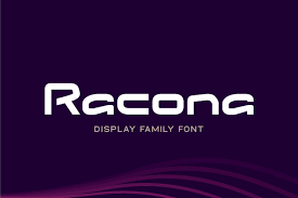 Racona Outline Font preview